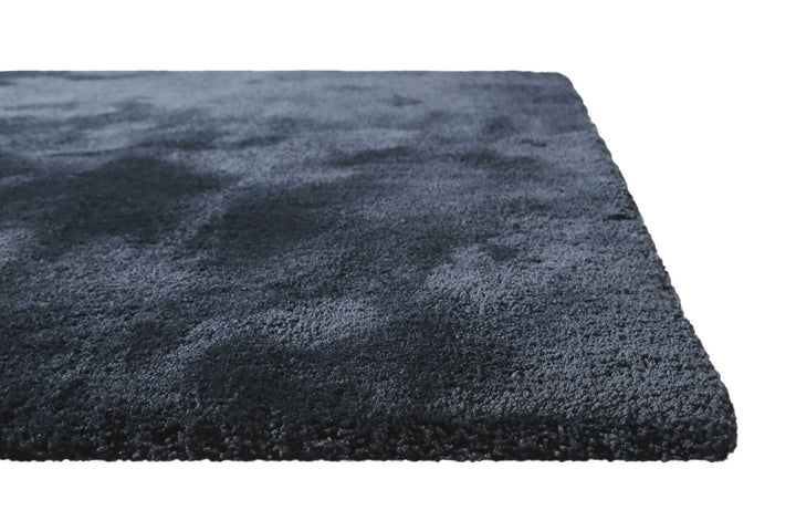 Pisa Teppich dunkel blau Hochflor rechteckig