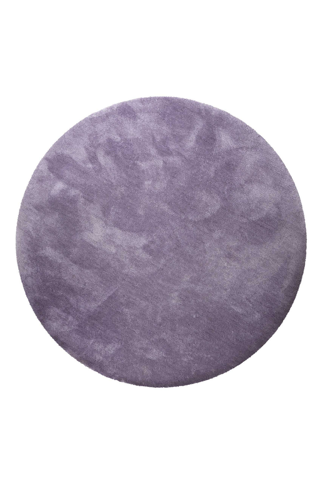 Pisa Teppich violett Hochflor rund