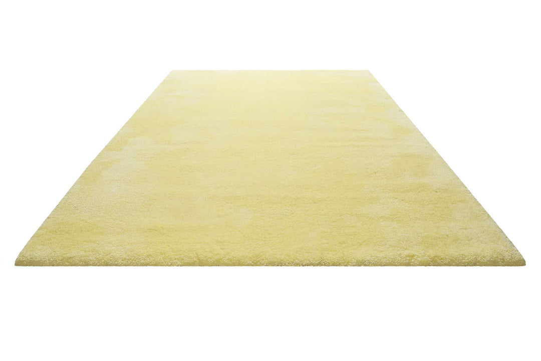 Pisa Teppich gelb Hochflor rechteckig