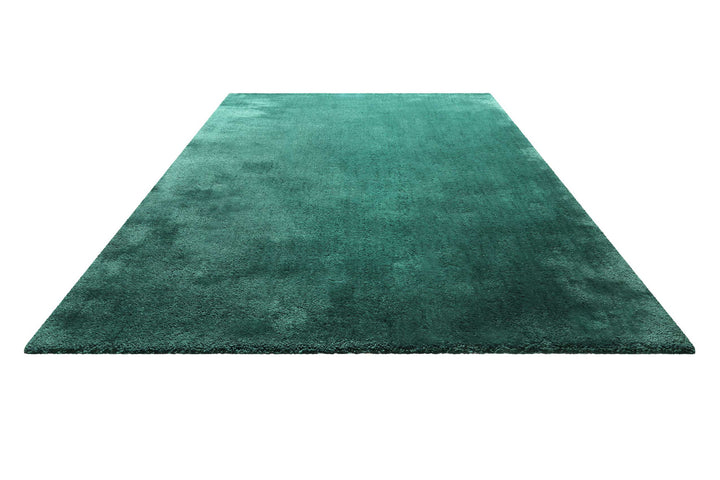 Pisa Teppich smaragd grün Hochflor rechteckig