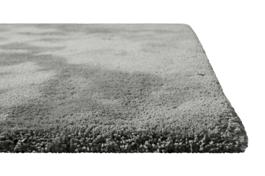 Pisa Teppich taupe grau Hochflor rechteckig