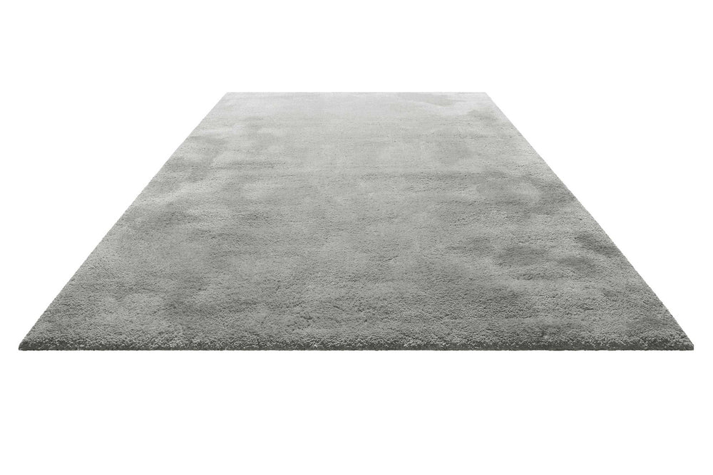 Pisa Teppich taupe grau Hochflor rechteckig
