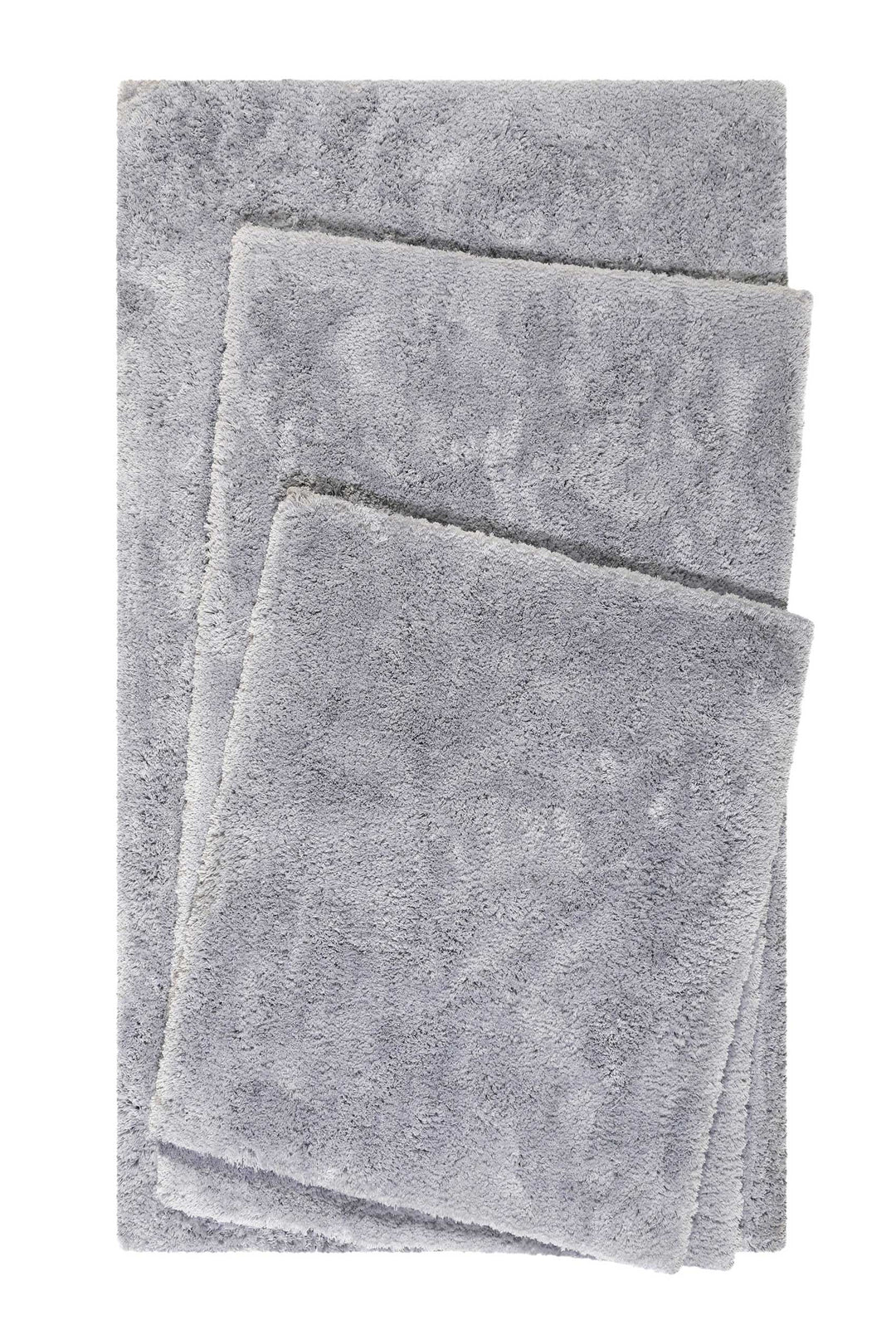 Porto Azzurro Badteppich grau Hochflor rechteckig