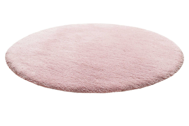 Porto Azzurro Badteppich zartrosa Hochflor rund