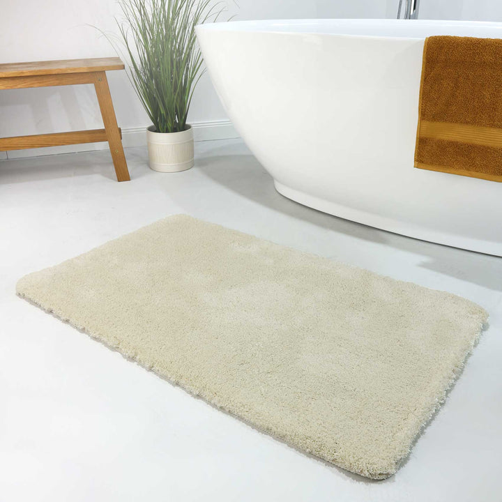 Porto Azzurro Badteppich beige Hochflor rechteckig