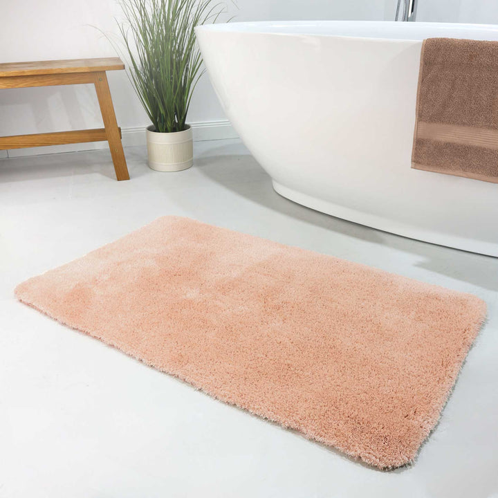 Porto Azzurro Badteppich lachs Hochflor rechteckig