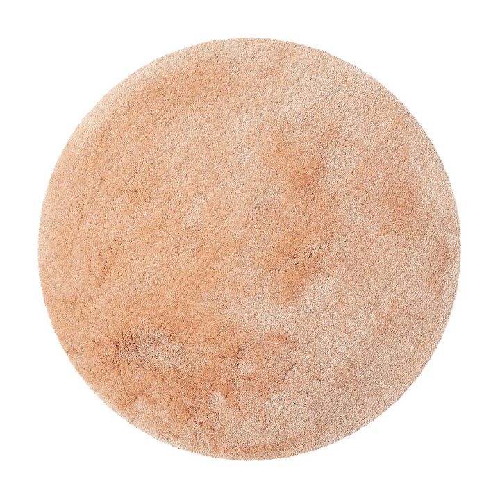 Porto Azzurro Badteppich lachs Hochflor rund