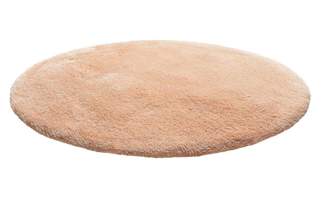 Porto Azzurro Badteppich lachs Hochflor rund