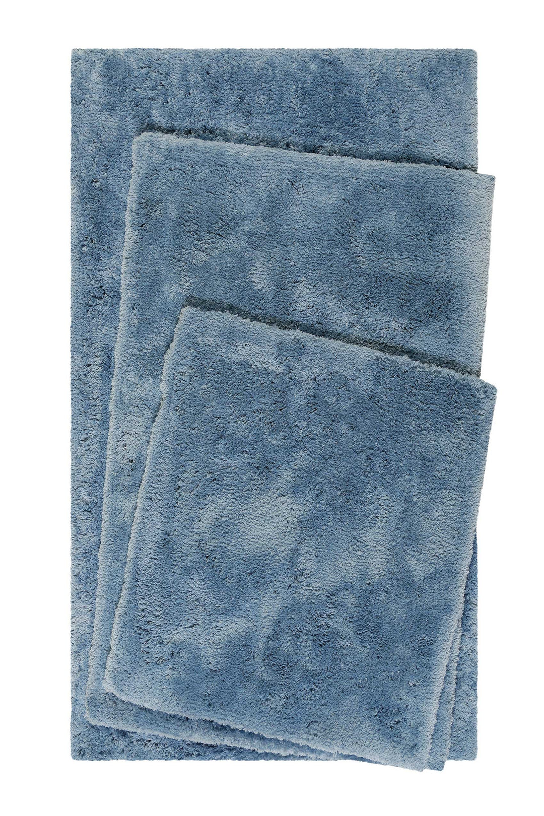 Porto Azzurro Badteppich blau Hochflor rechteckig