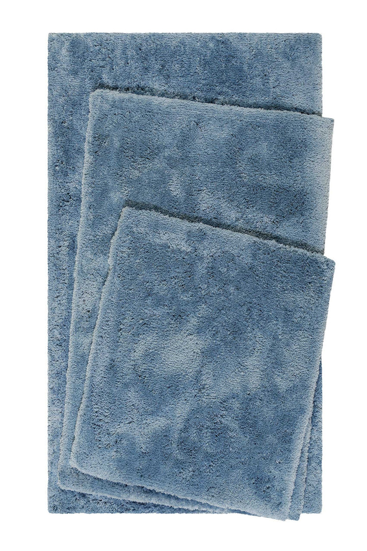 Porto Azzurro Badteppich blau Hochflor rechteckig