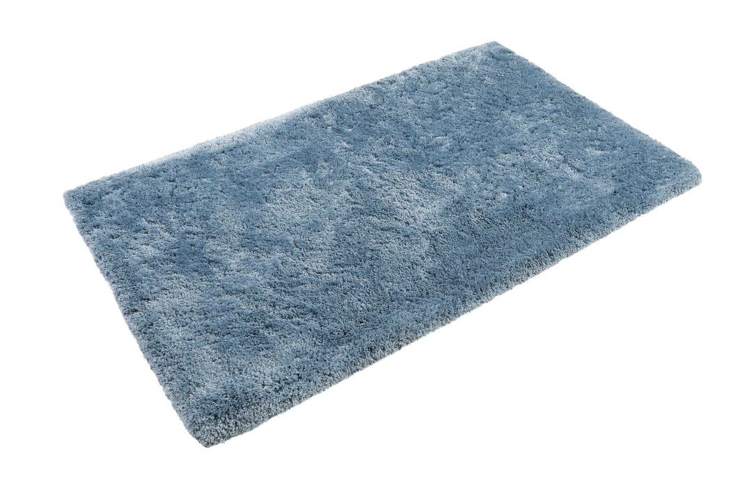 Porto Azzurro Badteppich blau Hochflor rechteckig