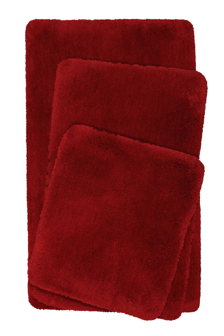 Porto Azzurro Badteppich rot Hochflor rechteckig