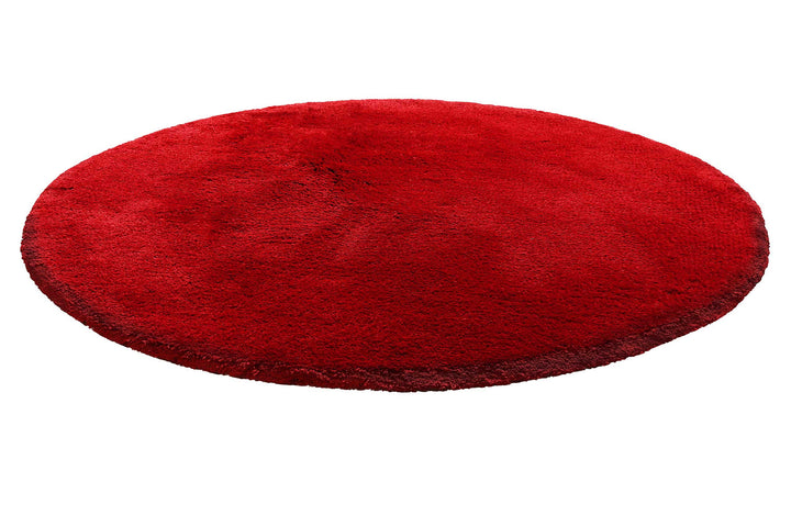 Porto Azzurro Badteppich rot Hochflor rund