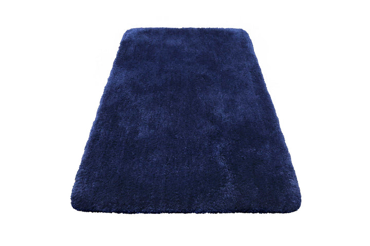 Porto Azzurro Badteppich dunkelblau Hochflor rechteckig