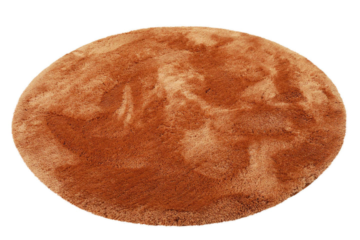 Porto Azzurro Badteppich terracotta Hochflor rund