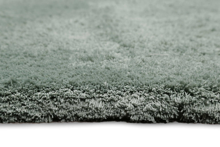 Porto Azzurro Badteppich salbei grün Hochflor rechteckig