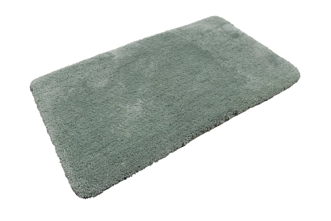 Porto Azzurro Badteppich salbei grün Hochflor rechteckig