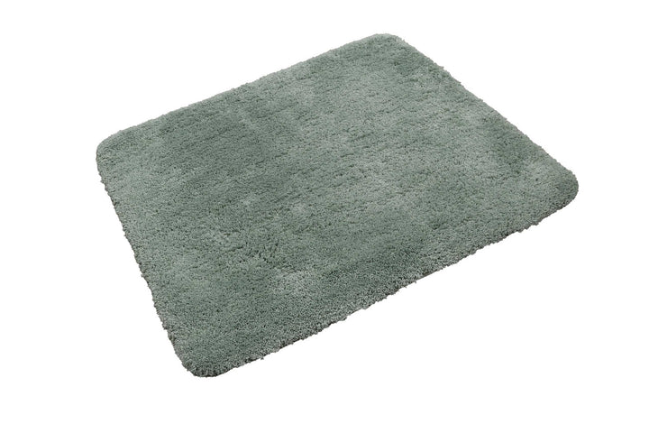 Porto Azzurro Badteppich salbei grün Hochflor rechteckig