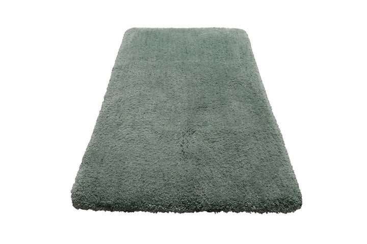 Porto Azzurro Badteppich salbei grün Hochflor rechteckig