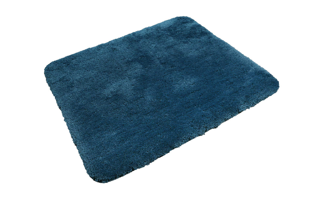 Porto Azzurro Badteppich petrol türkis Hochflor rechteckig