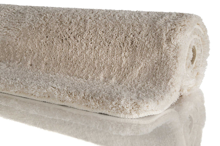 Porto Azzurro Badteppich creme beige Hochflor rechteckig