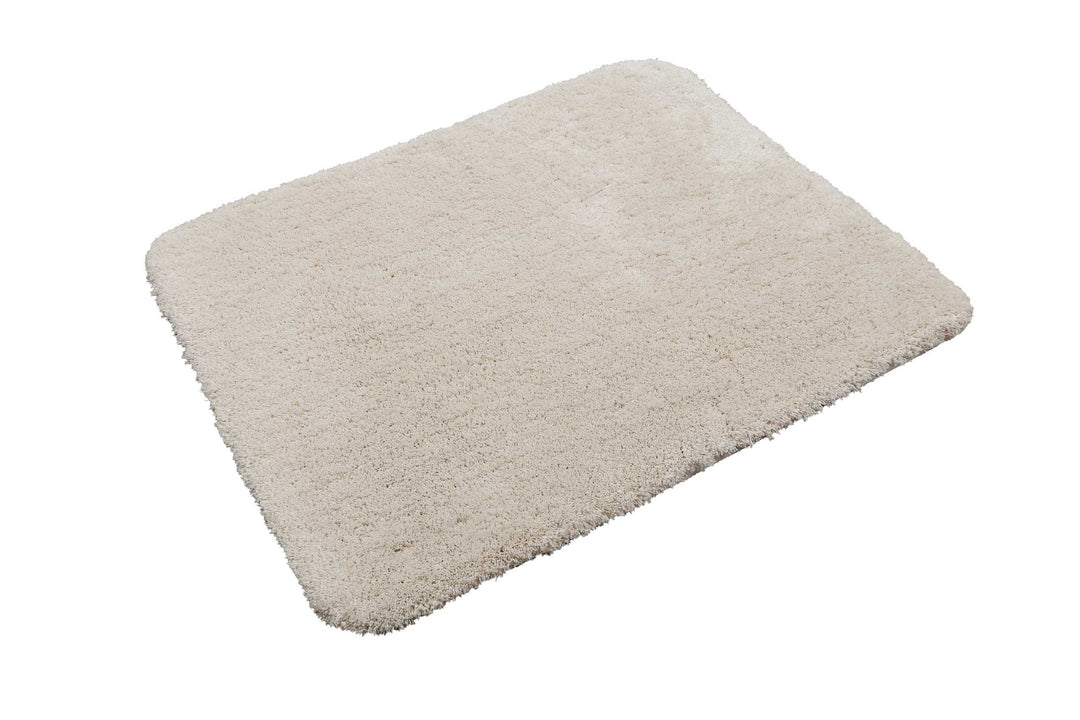 Porto Azzurro Badteppich creme beige Hochflor rechteckig