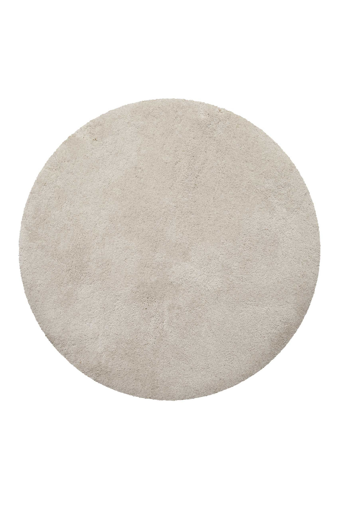 Porto Azzurro Badteppich creme beige Hochflor rund