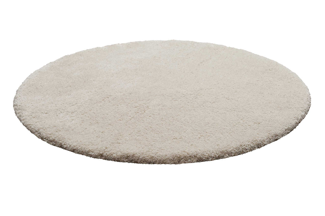 Porto Azzurro Badteppich creme beige Hochflor rund