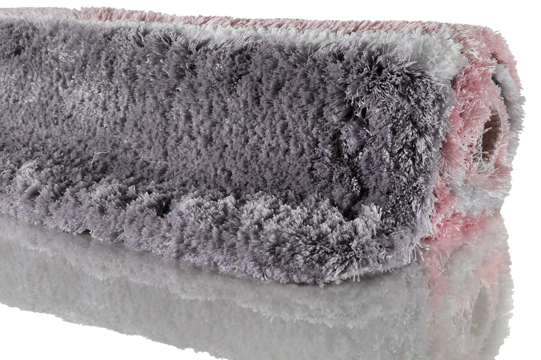 Rio Marina Badteppich zartrosa Hochflor rechteckig