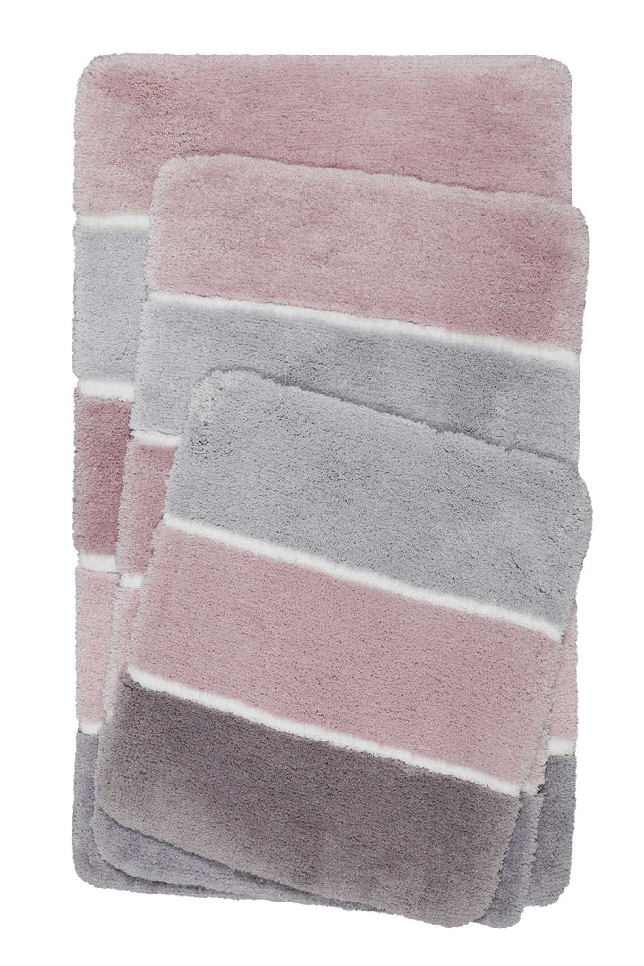 Rio Marina Badteppich zartrosa Hochflor rechteckig