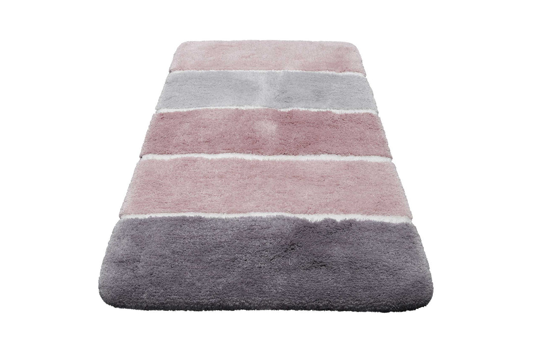 Rio Marina Badteppich zartrosa Hochflor rechteckig