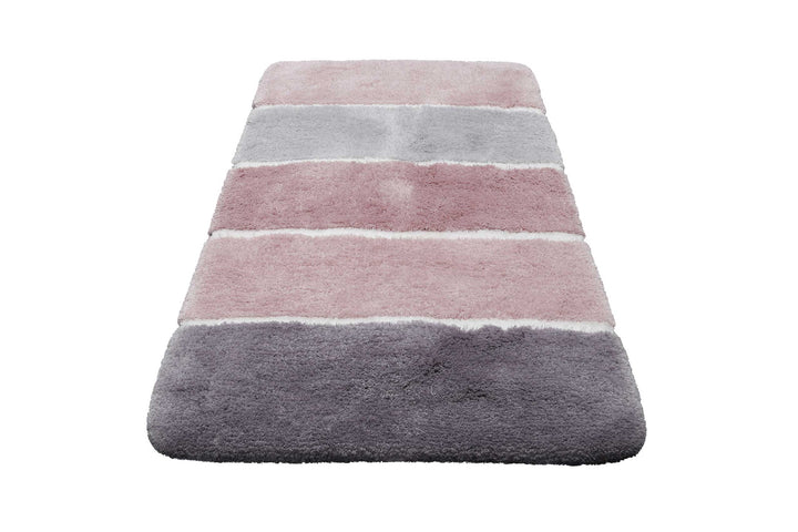 Rio Marina Badteppich zartrosa Hochflor rechteckig