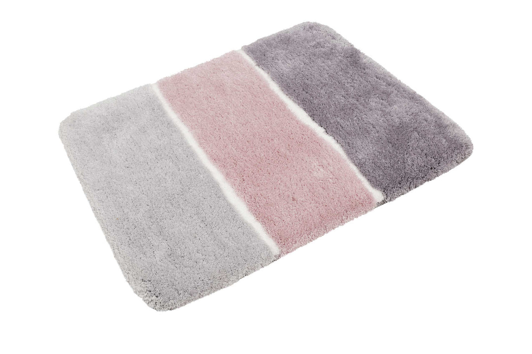 Rio Marina Badteppich zartrosa Hochflor rechteckig