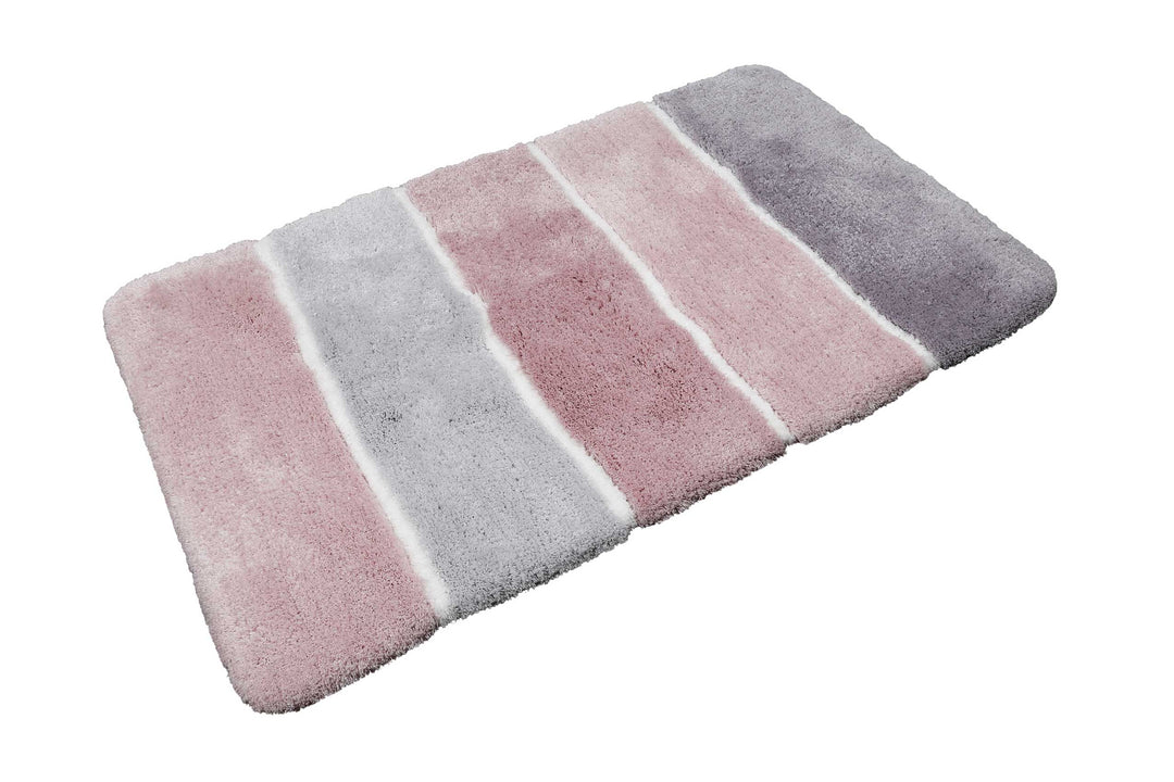 Rio Marina Badteppich zartrosa Hochflor rechteckig