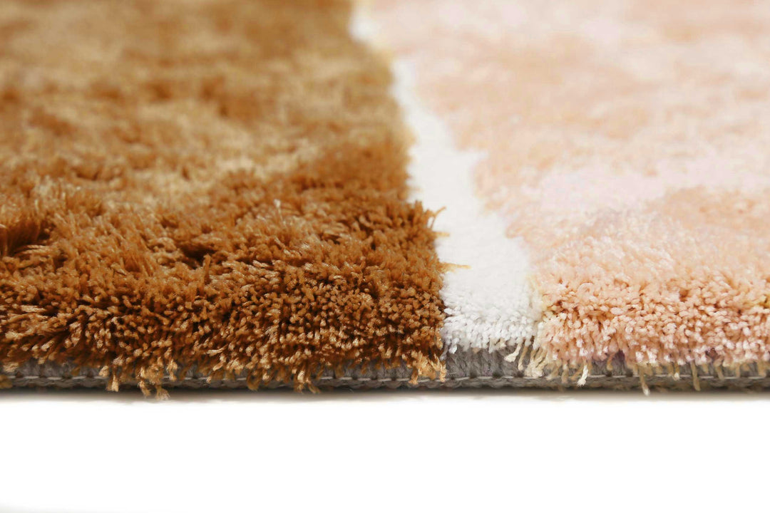 Rio Marina Badteppich cognac Hochflor rechteckig