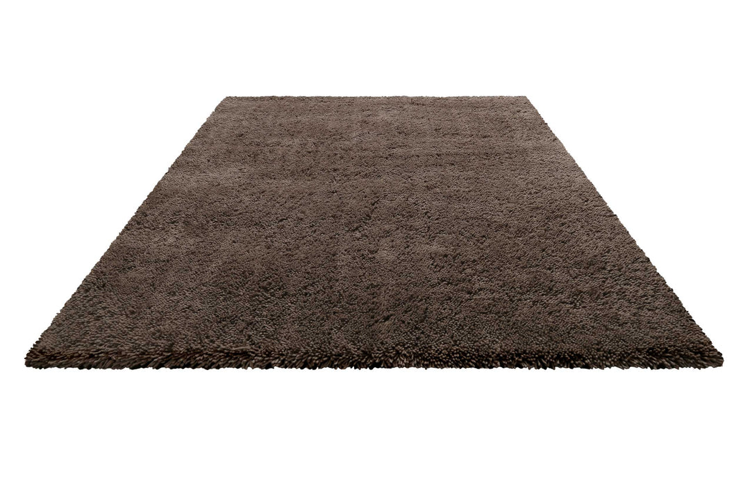 Rossi Teppich taupe Hochflor rechteckig