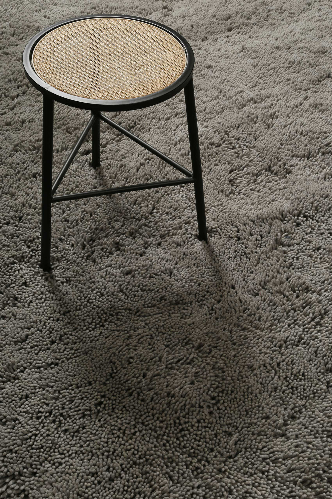 Rossi Teppich hellgrau Hochflor rechteckig