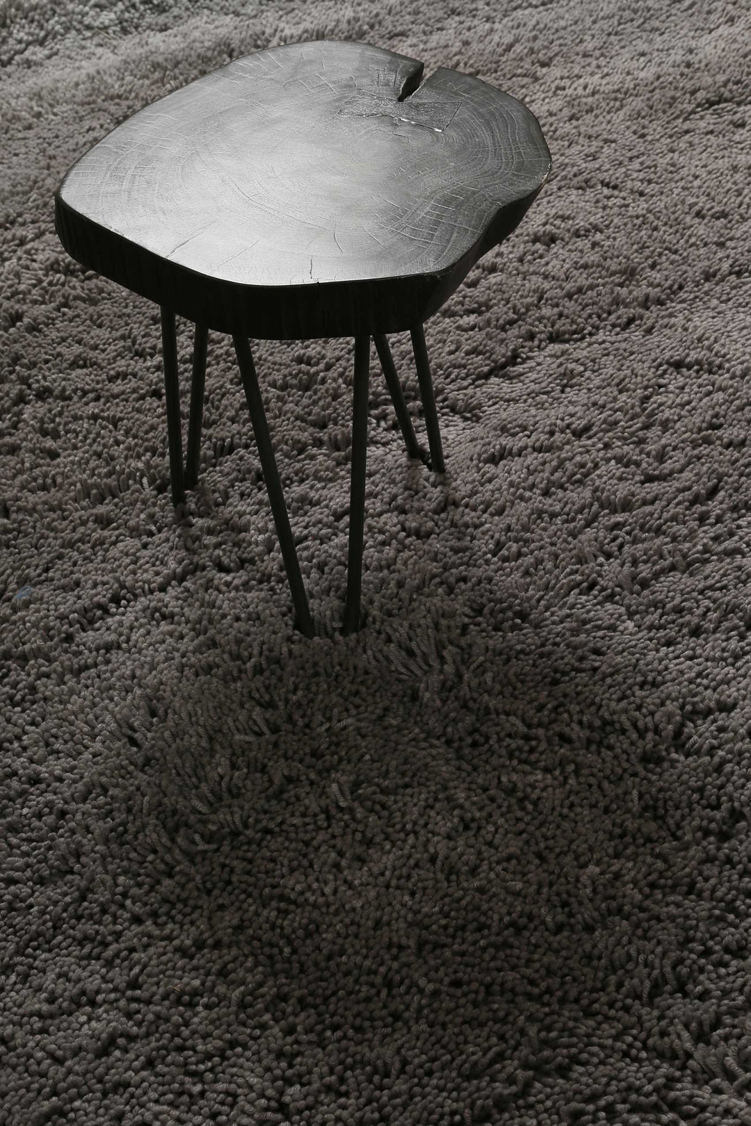 Rossi Teppich grau Hochflor rechteckig