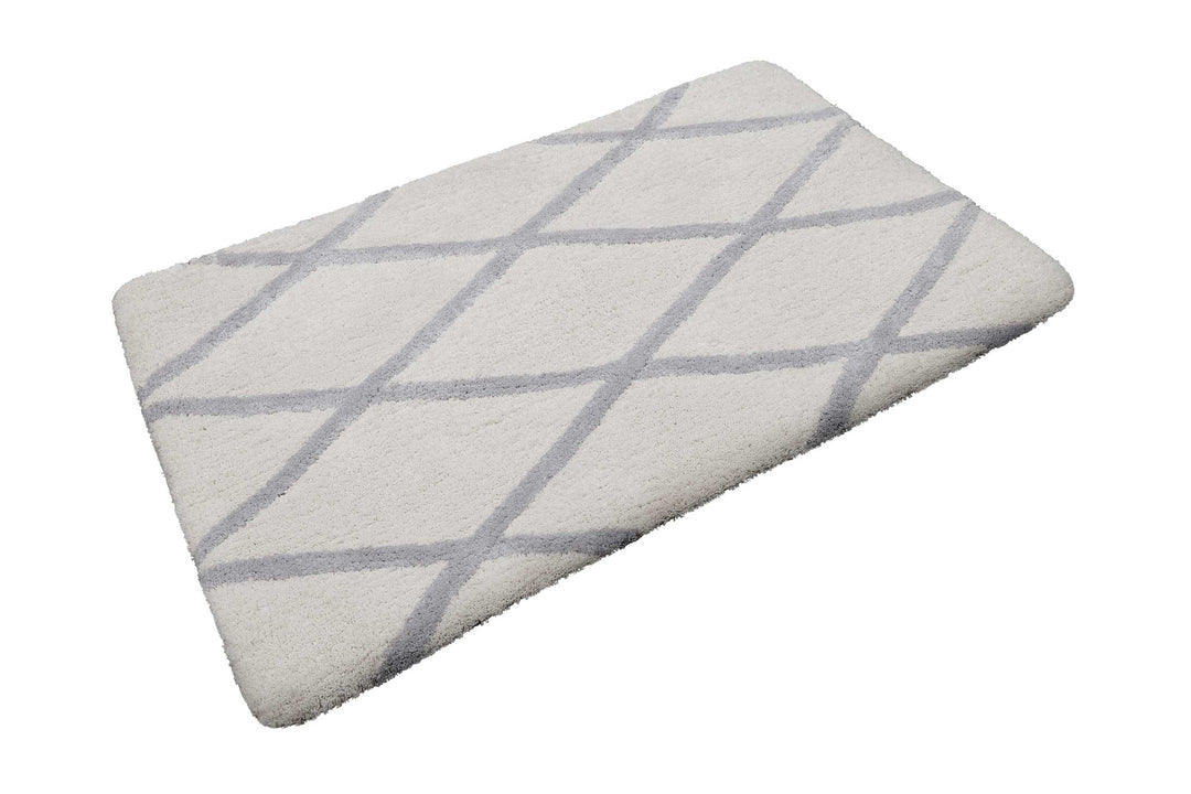 San Bosa Badteppich beige Kurzflor rechteckig