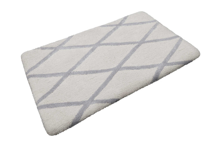 San Bosa Badteppich beige Kurzflor rechteckig