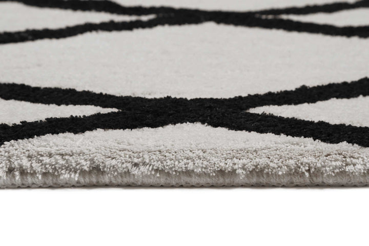 San Bosa Badteppich weiß Kurzflor rechteckig