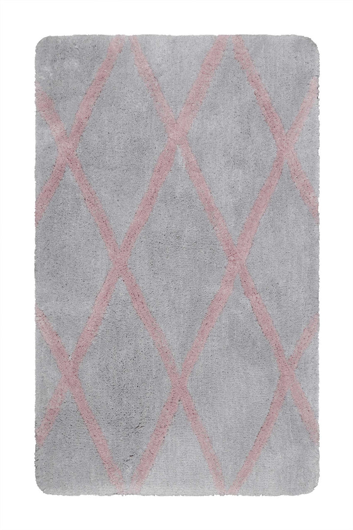 San Bosa Badteppich grau Kurzflor rechteckig