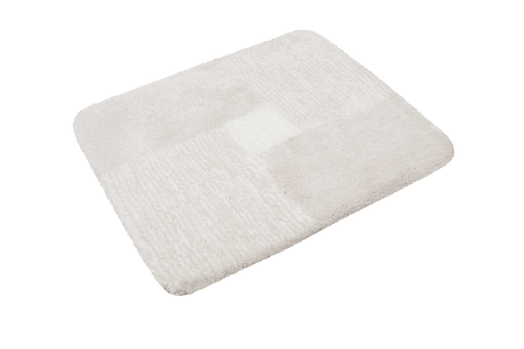 San Piero Badteppich beige Hochflor rechteckig