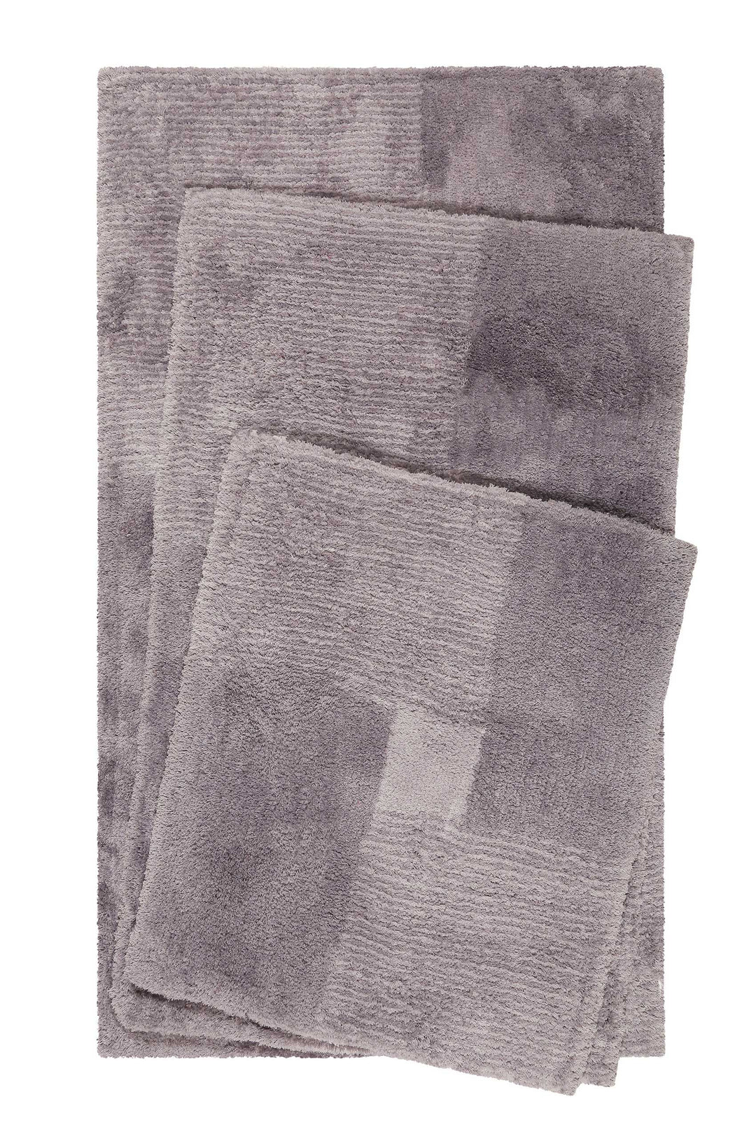 San Piero Badteppich grau Hochflor rechteckig