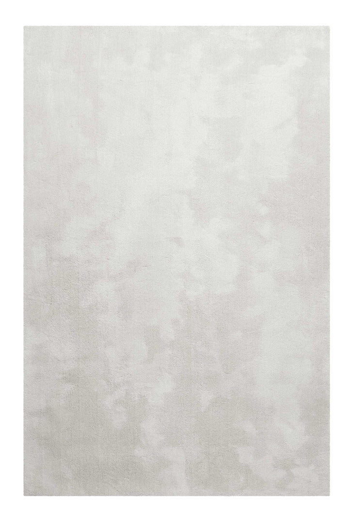 Sienna Teppich hellgrau creme Kurzflor rechteckig