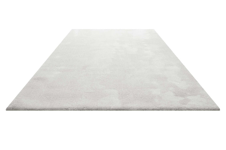 Sienna Teppich hellgrau creme Kurzflor rechteckig