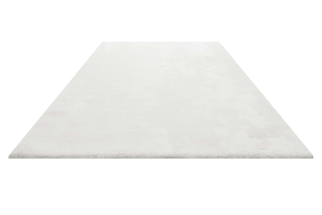 Sienna Teppich creme weiß Kurzflor rechteckig