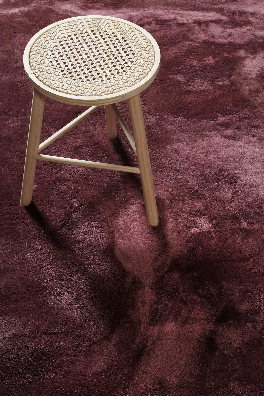 Sienna Teppich bordeaux Kurzflor rechteckig