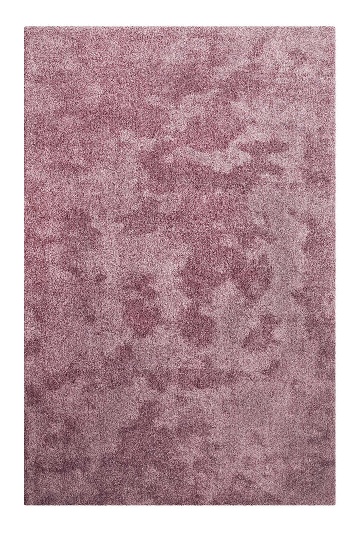 Sienna Teppich violett meliert Kurzflor rechteckig