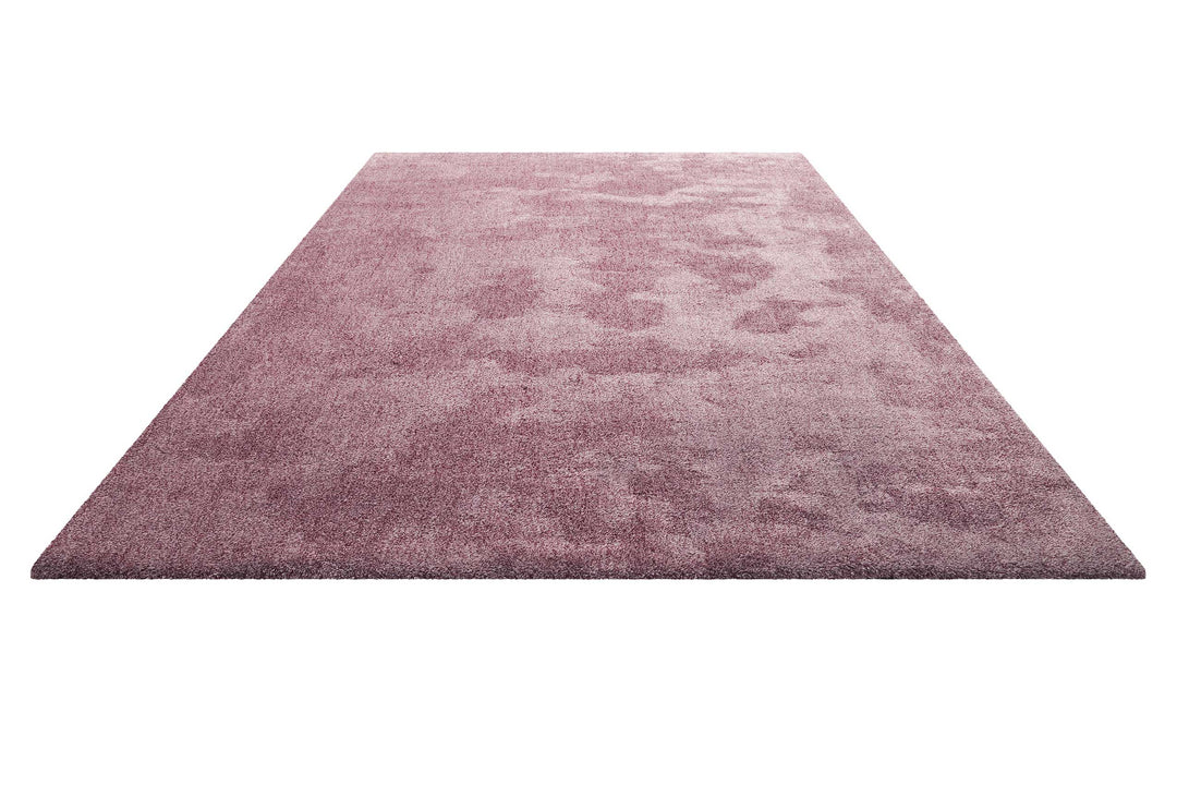 Sienna Teppich violett meliert Kurzflor rechteckig